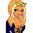Pixel art contact sheet showing multiple frames of a blonde female character in blue and gold attire with visible belly button, alongside partial views of her clothing and the text "Sweetie".