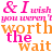 Pixelated text-based icon with pink and orange lettering on white background, displaying a romantic quote fragment.