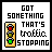 25 pixel-art showing a traffic light icon and text with animated color changes across the entire composition