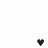 A black heart-shaped icon with a small white dot at its center, displayed in multiple grayscale variations