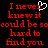 Red pixelated text on black background with a white heart cursor overlay, showing two side-by-side identical frames.
