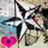 A pixelated image with a large silver star, pink heart, and red text reading "stars in your eyes" and "stars in your heart XEPHER!!!" on black background.