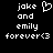 Pixelated white text and a heart symbol on black background, with one version showing the heart as hollow outline.