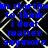 Blue text on black background with white pattern repeating the phrase "i'm startin' to think i don't matter anymore" in pixelated font