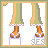 A 3x3 contact sheet of animated frames showing a pixel art character's legs, torso, and face alongside text fragments forming the phrase "Guys are like public toilets --- either taken or full of crap!"