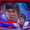 Two figures in white lab coats sit against a blue background with the word 'PROFESOR' and stylized 'Z' below it, each rendered in different colored outlines.