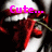 A pixelated image of a person with white face paint and red lips holding a red rose, with pink text reading "Cute... But... DEADLY..." across the top and bottom.