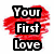 Static image with text overlays on a white background featuring red and blue heart motifs.