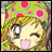 A pixelated anime-style character with a green polka-dot headscarf and winking expression on the left, next to "Anime IM" text in white block letters and a stylized signature on black background.