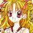 A 48x48 pixel buddy icon featuring a cartoon anime-style character with long yellow hair and red eyes on the left, paired with text "Anime IM" and "COM" on a black background to the right.
