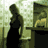 Pixelated contact sheet showing two frames of an animated icon with a silhouetted figure and text "THE EARLY NOVEMBER" on the right side against black background.