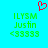 A static pixel art image with a bright cyan background, featuring green text and symbols.