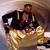 A pixelated animated contact sheet showing a person in a black jacket and gold pants with text "can't touch this" on the right side.