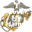 Static pixelated icon featuring a golden eagle with outstretched wings above a circular emblem containing a stylized anchor and rope, all rendered in muted brown and gold tones.