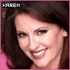 A woman with brown hair and a pink top appears in six -aligned , each showing a slightly different facial expression and head angle