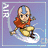 Pixel art icons of five animated characters with elemental themes, each in a colored square frame showing distinct poses and abilities.