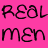 A 48x48 pixel animated contact sheet showing three frames of a pink-themed text-based animation with varying opacity and color shifts on a bright pink background.
