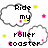 Pixelated cartoon clouds with text fragments, pink and yellow starbursts on white background.