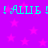 !AIIU !!AIIU !AIIU !!AIIU text repeated in cyan on purple background with pink stars.