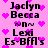 Pixelated text and pink hearts on a bright pink background with animated heart movement.