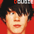 six identical pixelated faces with black hair and red background, each labeled 'DOUGIE' in white text with a red 'O'