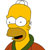 Pixelated yellow-skinned cartoon character with large white eyes, open mouth showing black interior and red tongue, wearing green shirt under orange jacket.