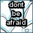 six with black text on a light blue and white patterned background, each displaying different phrases