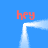 Blue background with four red 'hey' texts and a white cloud-shaped frame that expands from the center outward.