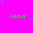Bright pink background with green 'Alexia' text and scattered blue and purple stars in a pattern