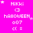 A pink background displays repeated text and star symbols with a gray rectangle in the bottom-right corner.