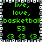 Green pixelated text and symbols on black background with white and gray border, displaying repeated phrases and numbers in a