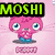 Pixelated character icons with text overlays: pink brain-like figure, orange monster, and purple-haired figure on colored backgrounds.
