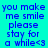Four identical text-based arranged in a , each displaying blue pixelated text on solid backgrounds