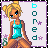 Pixel art contact sheet of a blonde female character in turquoise tank top and gray shorts sitting with legs crossed, displayed across five animated frames showing subtle pose changes against a light purple background with vertical "bored" text.
