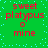Green background with light blue dots, red text reading "sweet platypus o mine" arranged in four identical quadrants.