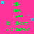 A static image with a bright pink background, green text reading "idk my bff bridget & claire?" repeated in , and scattered blue and purple stars