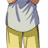 A 4-frame contact sheet of pixel art anime-style buddy icons featuring characters from Fushigi Yuugi, including a person in yellow pants and blue shirt, a girl holding red flowers, a close-up of a character with brown hair, and an AnimeIM logo on black background.