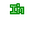 Green pixelated text on gray background forms sequential phrases about being high for 'this shit', with text expanding from single words to full phrases across observations.