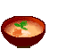 Animated contact sheet of a ramen bowl with chopsticks lifting noodles, showing sequential eating motion across six frames on gray background.