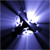 A four- shows a blue-toned animated icon with radiating light beams and a central dark shape shifting