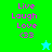 Green and cyan pixelated with pink text 'Live Laugh Love <33' on each quadrant, two star icons in bottom-right corners