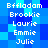 Pixelated blue background with white text names arranged in two vertical , each containing six repeated name entries