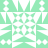 Pixelated green and white geometric pattern with symmetrical floral or snowflake-like design featuring four central star shapes.