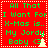 Red background with green text reading 'All That I Want For X-Mas is.. My Jordy Baby <3' and a small white Christmas tree icon.