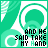 Pixelated green and white circular patterns with black text reading 'AND HE SAID TAKE MY HAND' on a of six