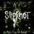 A 50x50 pixel animated buddy icon featuring a stylized skull with the text "Slipknot" on the left side and a detailed skull face on the right, displayed in a contact sheet layout.