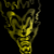 Animated contact sheet showing three frames of a yellow cartoon clown face with distorted features and text reading "INSANE CLOWN POSSE" on black background, arranged in 2x2 grid with gray transparency area.
