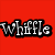 Four distinct pixelated sections display text and characters: red background with 'Whiffle', white with 'Add', blue with 'Fuzz', green-yellow scene with two cartoon figures.