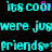 Pixelated cyan text on black background with animated pink heart replacing 'o' in 'cool', repeated across three lines of distorted words.