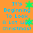 Pixelated orange background with blue text reading "It's Beginning To Look A Lot Like Christmas!" and green star-like shapes scattered across the image.